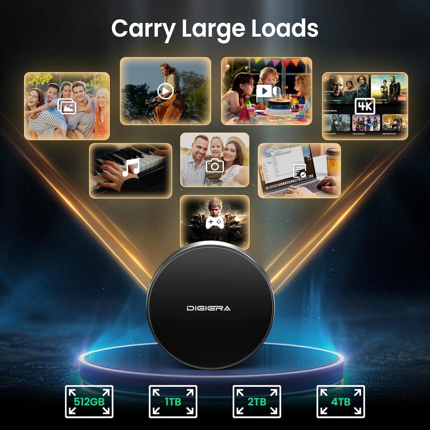 Magnetic 2TB Portable SSD